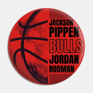 90's Bulls Pin