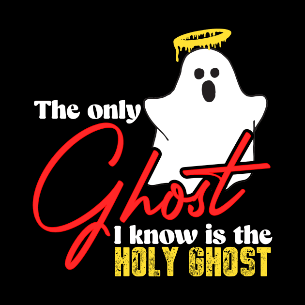 The only ghost i know is the holy ghost by artbooming