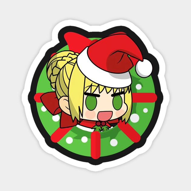 Padoru Pattern Magnet by Shiromaru