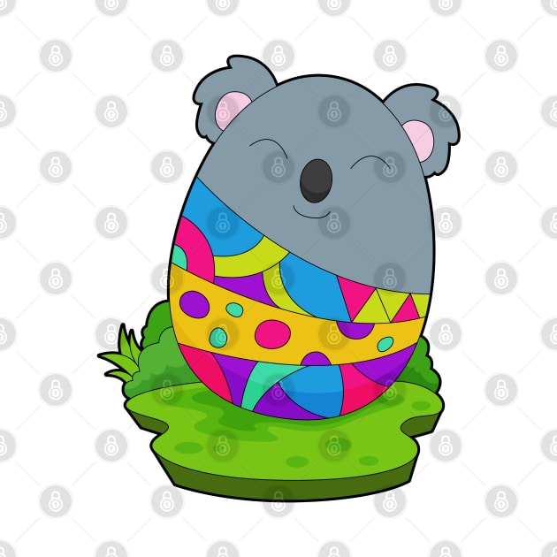 Koala Easter Easter egg by Markus Schnabel