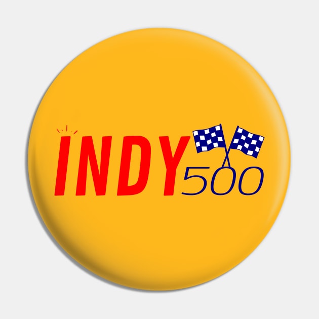 Indy 500 graphic design Pin by GearGlide Outfitters