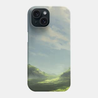 landscape pictures for wall dense Phone Case