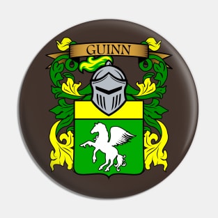 Guinn Coat of Arms Pin