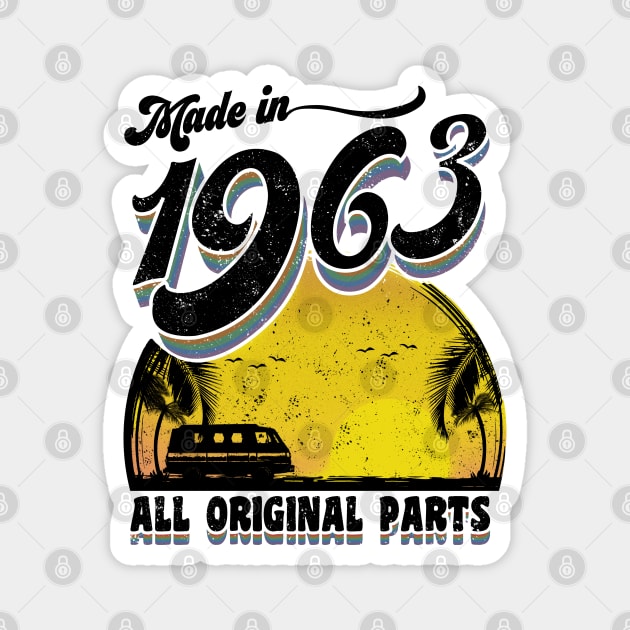 Made in 1963 All Original Parts Magnet by KsuAnn