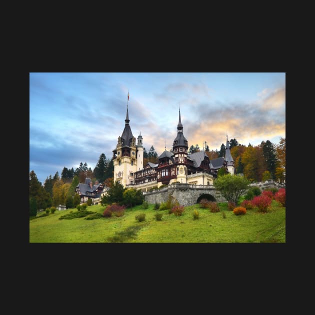 Peles Castle in Sinaia, Romania by mitzobs