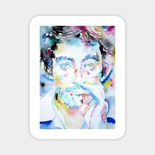 SERGE GAINSBOURG watercolor portrait Magnet