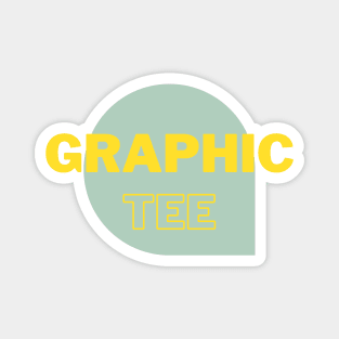 Graphic tee Magnet