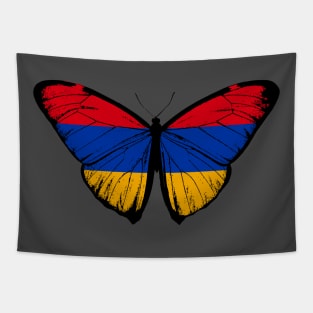 Vintage Armenia Butterfly Moth | Pray For Armenians and Stand with Armenia Tapestry