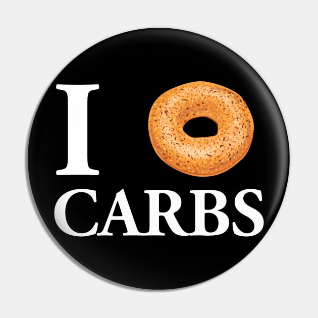 I Bagel carbs Pin by BeyondTheDeck