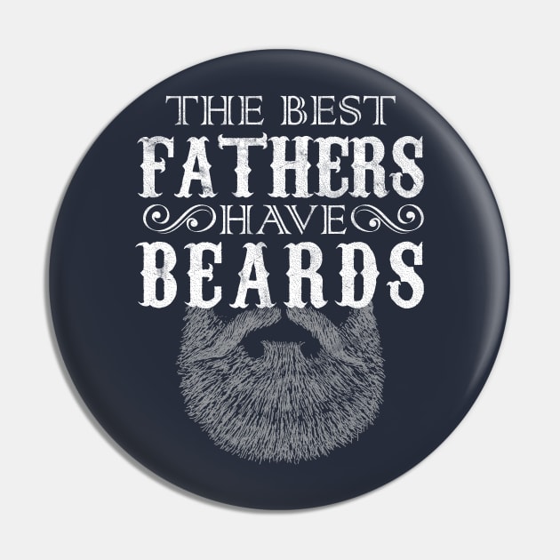 Best Bearded Father Pin by POD Anytime