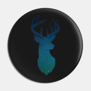 Shooting star cosmic deer Pin