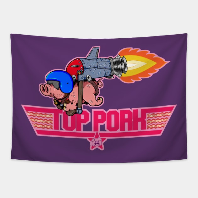 Top Pork Tapestry by JGTsunami