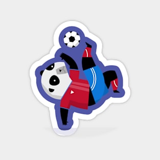 Soccer Panda Magnet