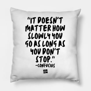 Confucius Says - Don't Stop Pillow