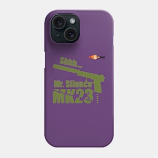 GUN MK 23 green Phone Case