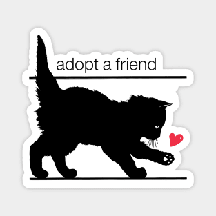 Adopt a Friend Magnet