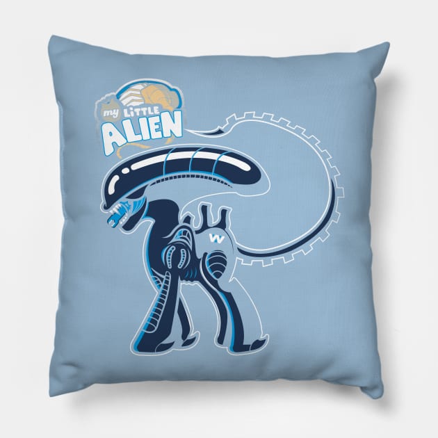 My Little Alien Pillow by Ratigan