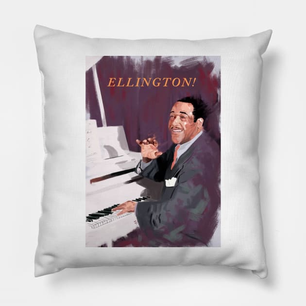Ellington! Pillow by IgorFrederico