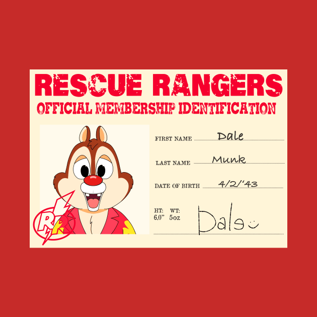 Dale: Rescue Rangers I.D. by Nick Mantuano Art