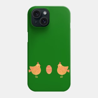 The chickens and the egg, version 3 Phone Case