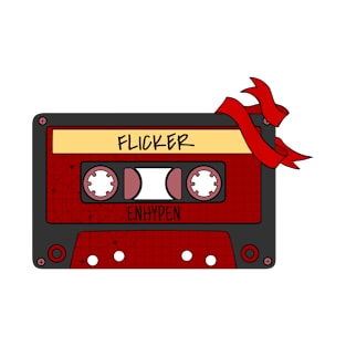 ENHYPEN Flicker Cassette Tape T-Shirt