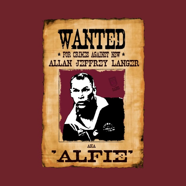 State of Origin - QUEENSLAND - Wanted Poster- ALLAN LANGER by OG Ballers