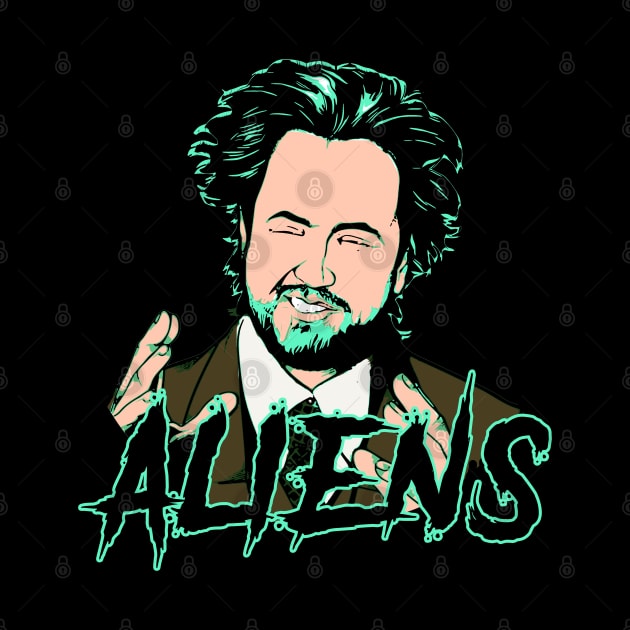 Giorgio Tsoukalos Aliens by RichyTor