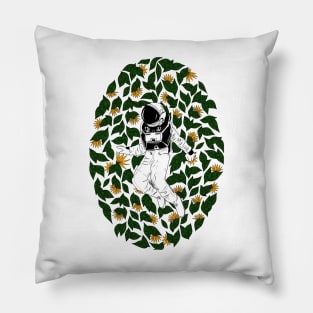 Space garden Pillow