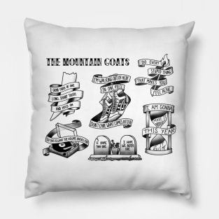 the Mountain Goats pattern Pillow