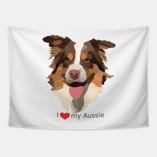 I Love my Aussie Tapestry