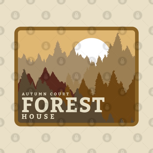 Forest House Souvenir Tee by Kaybi76