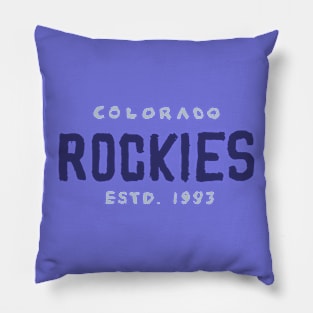 Colorado Rockieeees 02 Pillow