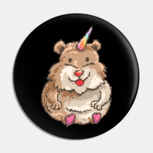 Hamster Unicorn Pin