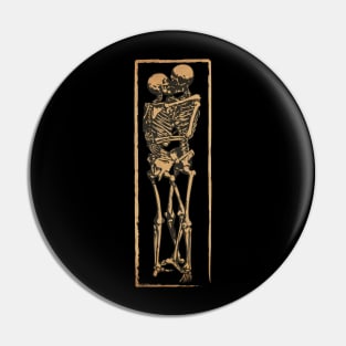 True Love Skulls Pin