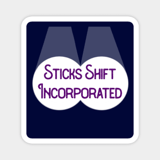 Sticks Shift Incorporated Logo Magnet