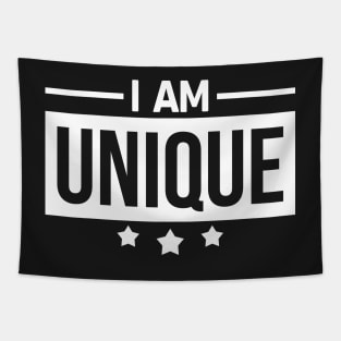 I Am Unique Tapestry