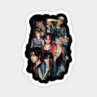 Stray Kids ATE Illustration fanart T-Shirt Magnet