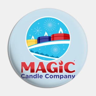 Magic Candle Company Logo Pin