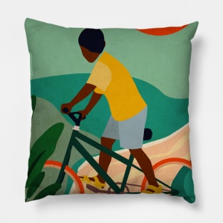 Riding Through Pillow