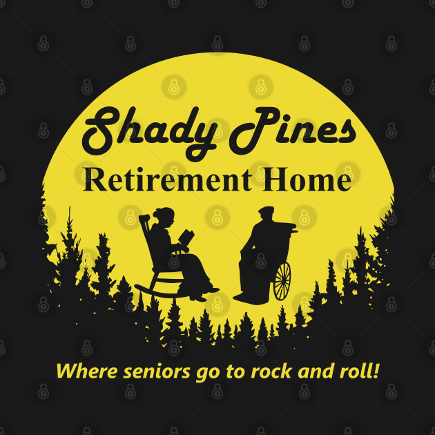 Golden Girls Shady Pines Retirement Home by johnoconnorart