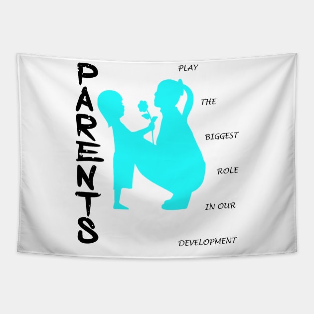 parents day Tapestry by Otaka-Design