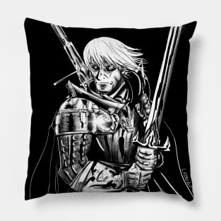 the old witcher in savage hunt Pillow