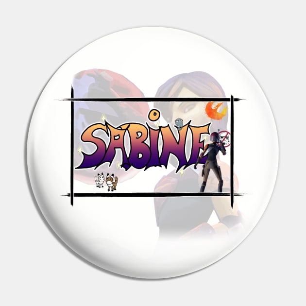 SabineWren!Brushed Boarders Pin by #StarWars SWAG 77 Style