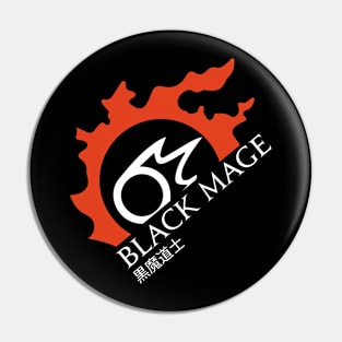 Black Mage - For Warriors of Light & Darkness Pin