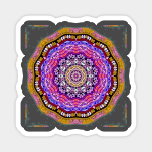 Mandala of a mandala Magnet