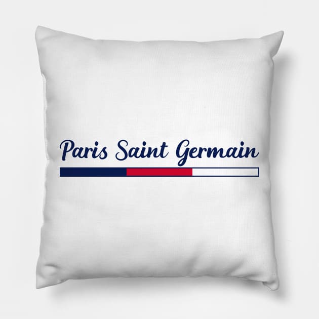 paris sg Pillow by lounesartdessin