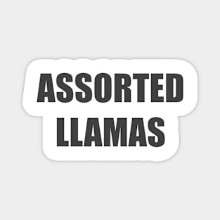 Assorted Llamas iCarly Penny Tee Magnet