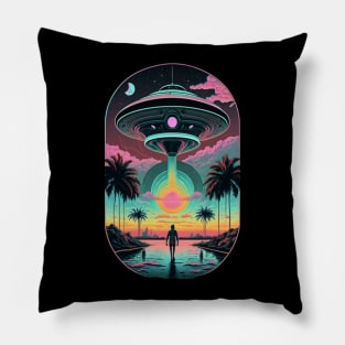 UFO Disclosure UAP Miami Flying Saucer Aliens in Miami Ufology Disclosure ET Believer. Pillow