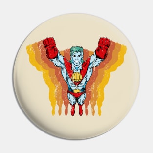 Vintage captain planet Pin