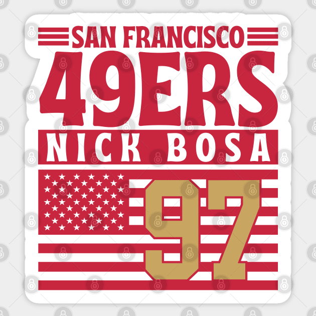 San Francisco 49ers flag color codes